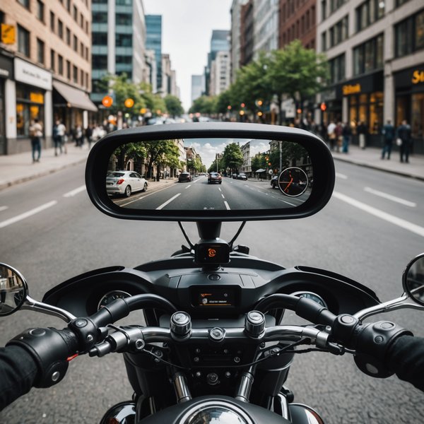 Quels sont les avantages des systèmes de surveillance de l'angle mort pour les motos en ville?